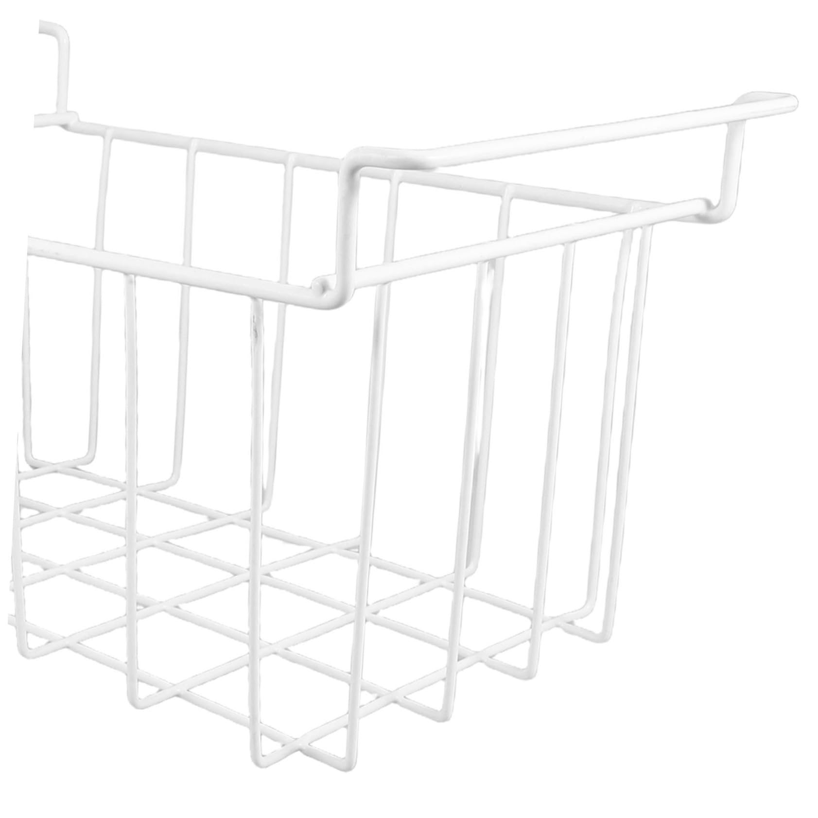 Ciieeo Cesta Deslizante para Congelador Multiusos 40x22x20 Cm Alambre Resistente Colgante para Almacenamiento Organizado y Fácil Limpieza Adaptable Hogar Cocina