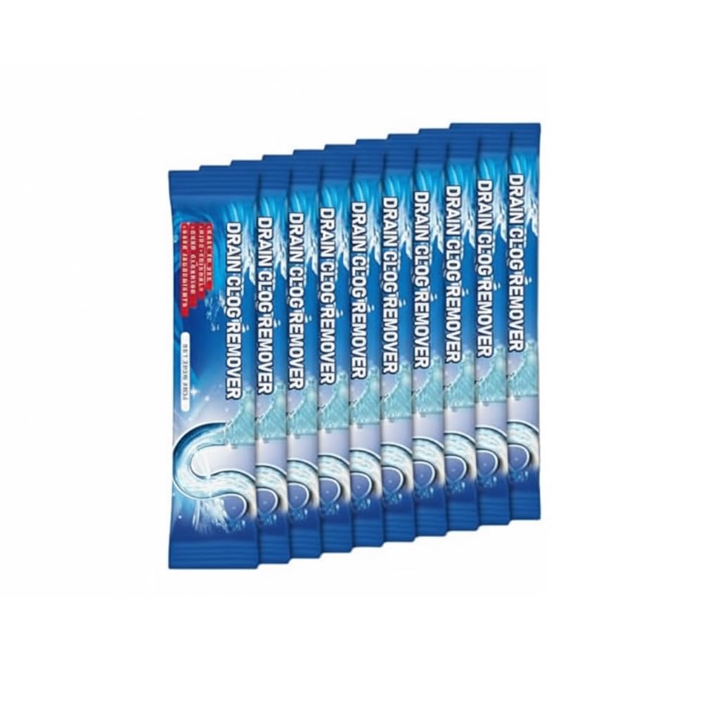 Sponsored Ad – Toilet Quickily Cleaning Powder, Drain Clog Remover and Cleaner, Toilet Drains Odor Cleaner, Pipe Odor Removal unclogger for Kitchen and Sink Pipes, Unclogs and Removes Sources of Odor