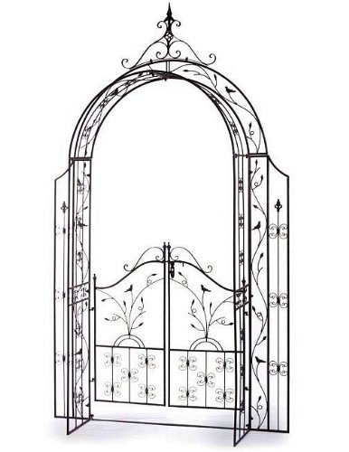 Rosentunnel XL H 250 cm x B 145 cm Rosenbogen Spalier Kletterhilfe Cover