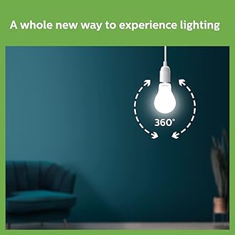 Philips 12-Watt Glass LED Bulb | Full Glow Energy Saver 1200 Lumen Frosted Diffused LED Bulb | Base -B22 | Crystal White,Pack of 8