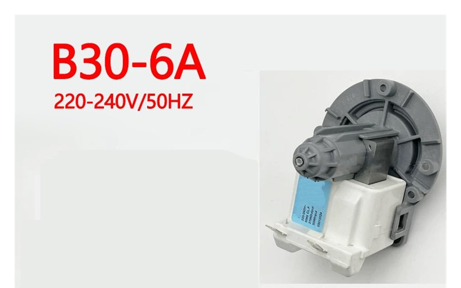 lavatrice Laugenpumpe Motore Per Whirlpool Lavatrice Pompa Di Drenaggio Motore B30-6A Pompa Acqua(B)