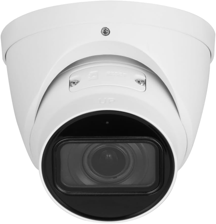EmpireTech 2MP 1/2.8" CMOS Starlight WDR IR Turret IP Wired POE Camera,Support IVS Motorized Vari-Focal 2.7mm–13.5mm Lens,SMART H.264+/H.265+,Built in MIC, IPC-T22IR-ZAS S3