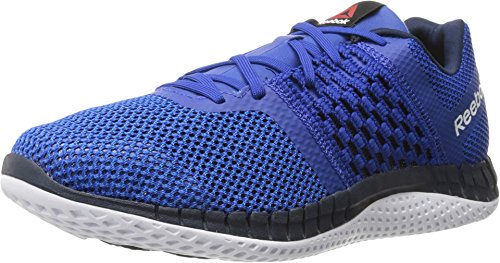 Image of Reebok Men's Zprint Run Running Shoe, Collegiate Royal /Blue Sport /Collegiate Navy /White, 7 M US