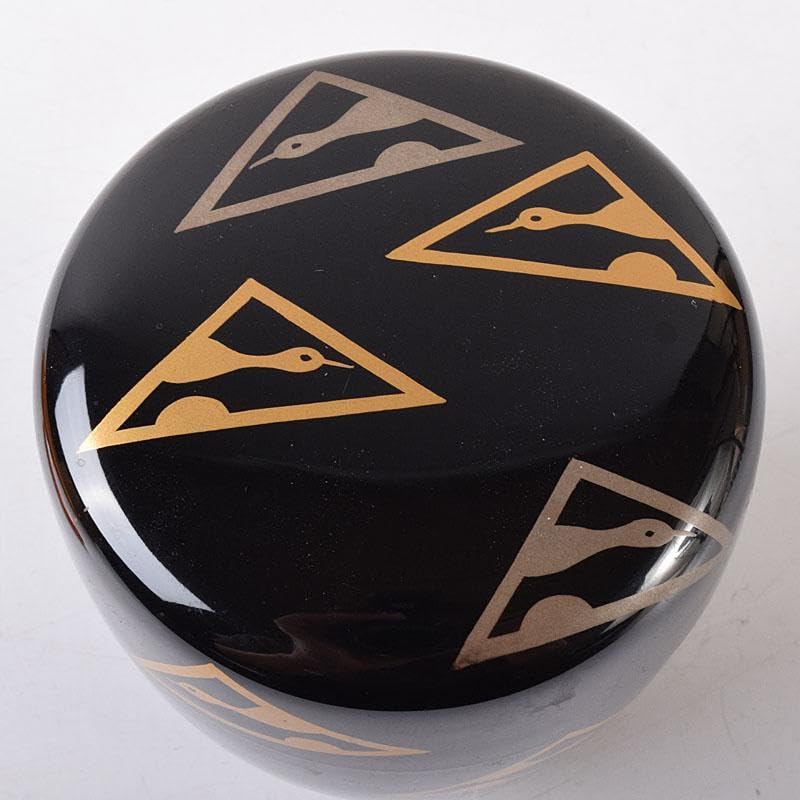 Amazon.co.jp: 茶道具 漆匠 遠山哲山作 鱗鶴蒔絵 利休棗 共箱 V 7319  