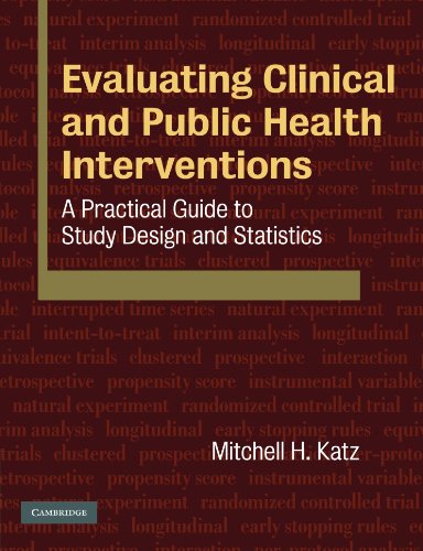 Evaluating Clinical and Public Health Interventions: A Practical Guide to Study Design and Statistics