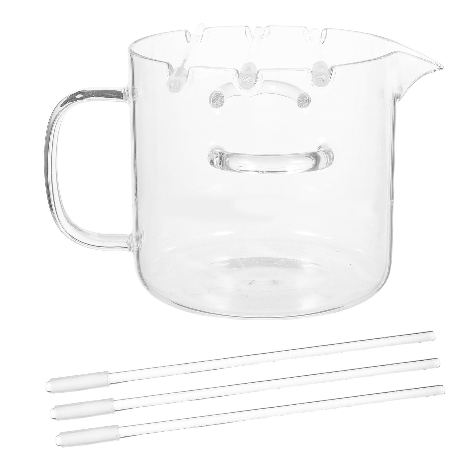 Cabilock Vaso Cottura in Vetro 2,1 per Microonde, 74 Oz, Antiaderente