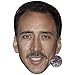 Produktbild Celebrity Cutouts Nicolas Cage (Moustache) Maske aus Karton