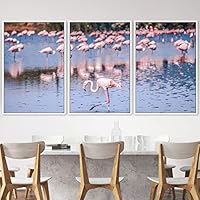 3 Piece Framed Canvas Wall Art Birds Canvas Prints Home Artwork Decoration for Living Room,Bedroom - 16