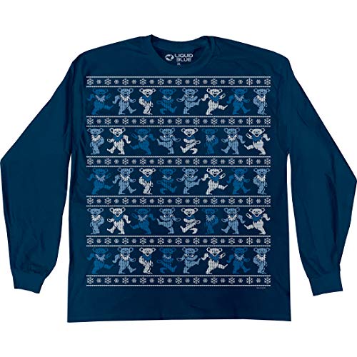 Pull de Noël Grateful Dead T-Shirt Ls : le confort sans démangeaison