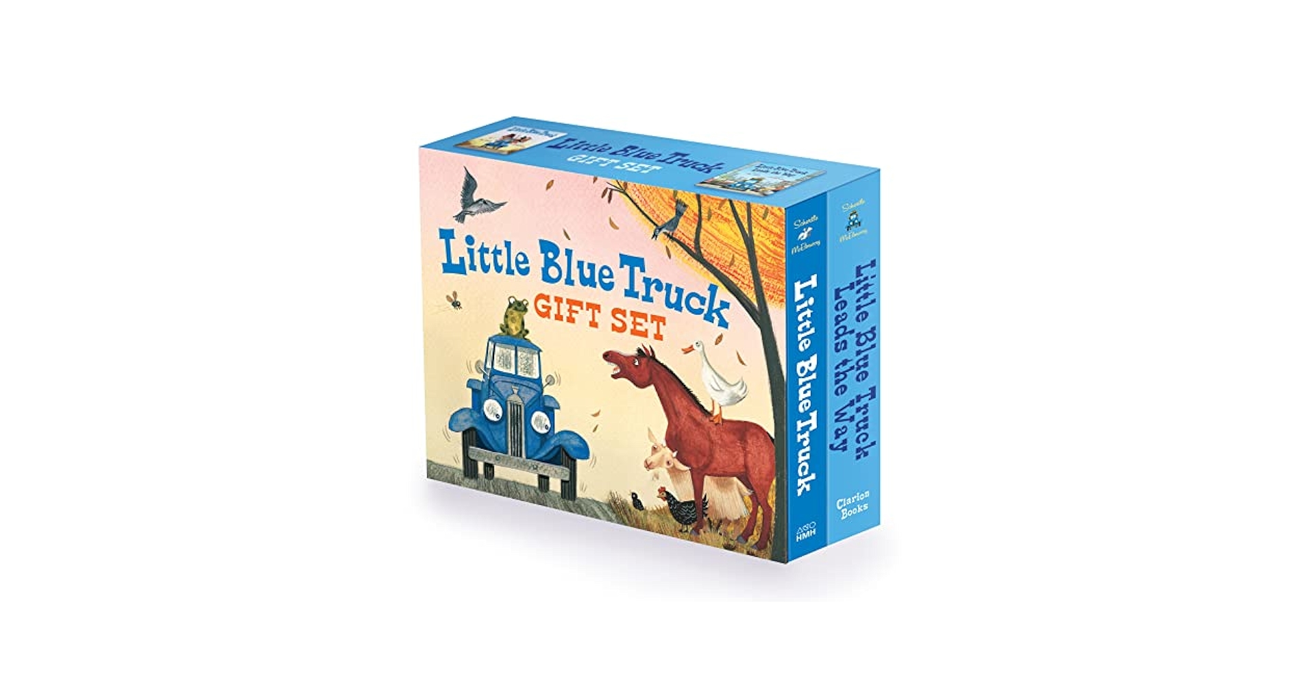 英語　絵本　Little Blue Truck’s series 他セット Little Blue Truck 2-Book Gift Set: Little Blue Truck Board