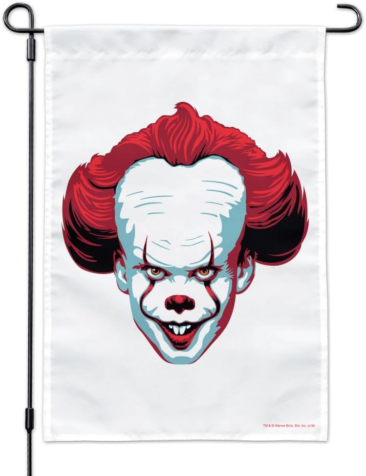 IT Pennywise Come Home Garden Yard Flag