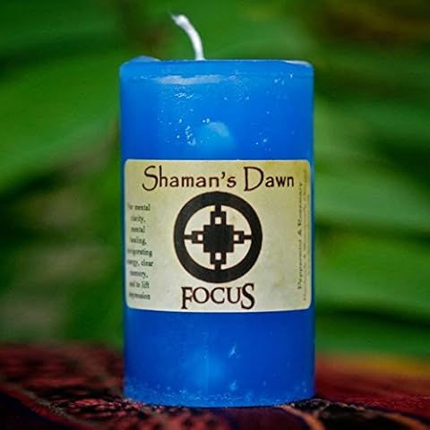 Shaman's Dawn Focus Candle Wicca, Pagan, Aromatherapy Sold by Sacred Tiger Cover
