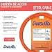 Anguila 60400015 - Guía pasacables Cordón de Acero + Polipropileno, 15 m,...