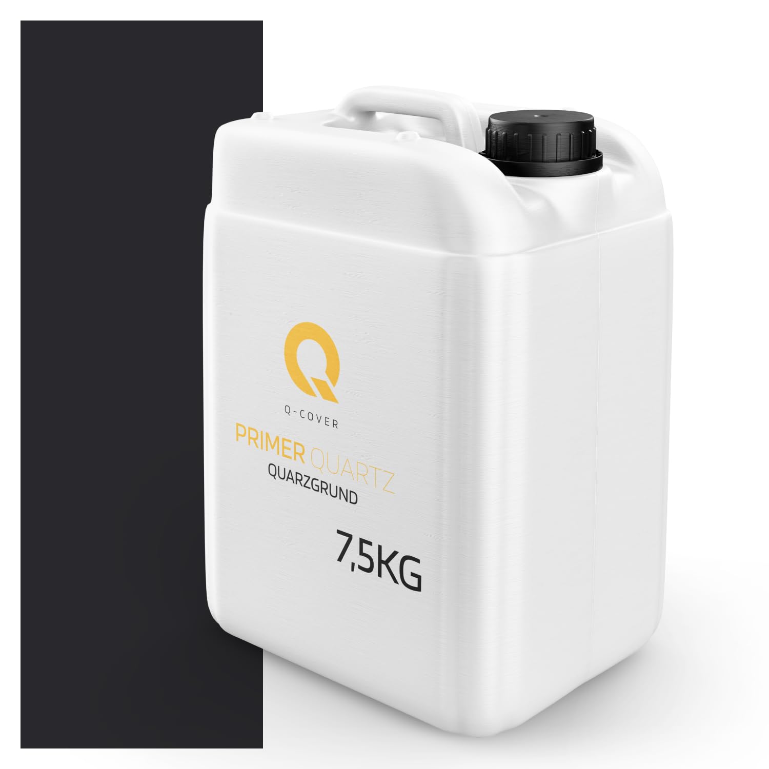 Quarzgrund für Dekorativer Putz mit Mica Graphit D926 7,5KG | Acrylatdispersion Grundiermittel Innen & Außen für Wände und Decken Grundierung Schutz Mosaikputz ca. 0,3-0,4 KG/m2