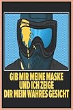 Paintball - Gib mir meine Maske und ich zeige dir...: Paintball Notizbuch - Tolles liniertes Paintball und Gotcha Notizbuch - 120 linierte Seiten um ... für Paintball Spielerinnen und Spieler