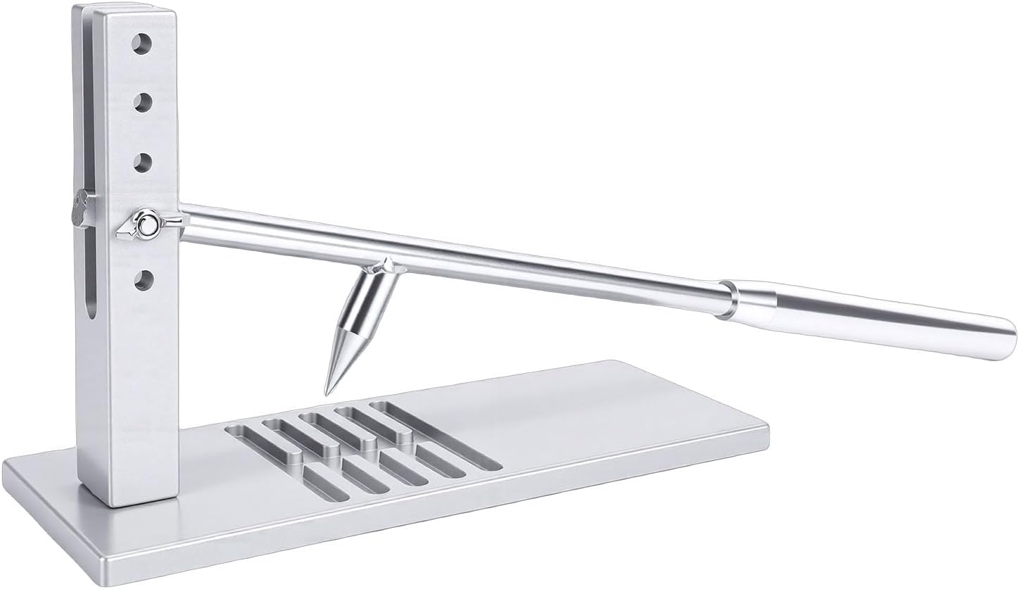 Fabater Oyster Clam Opener Machine, Adjustable Oyster Shucker Tool Set, Portable Oysters Shucking Knife, Including Gloves, G Clamp, 5 Grooves, Seafood Tools for Hotel Party Buffet