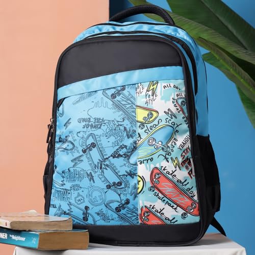 Image of VISMIINTREND School Bags for Girls & Boys 11-12, 13-14 Years, 12+ Years Old, Water Resistant, Laptop Casual Travel College School Backpack for Boys /Girls | Birthday /Rakhi Gifts