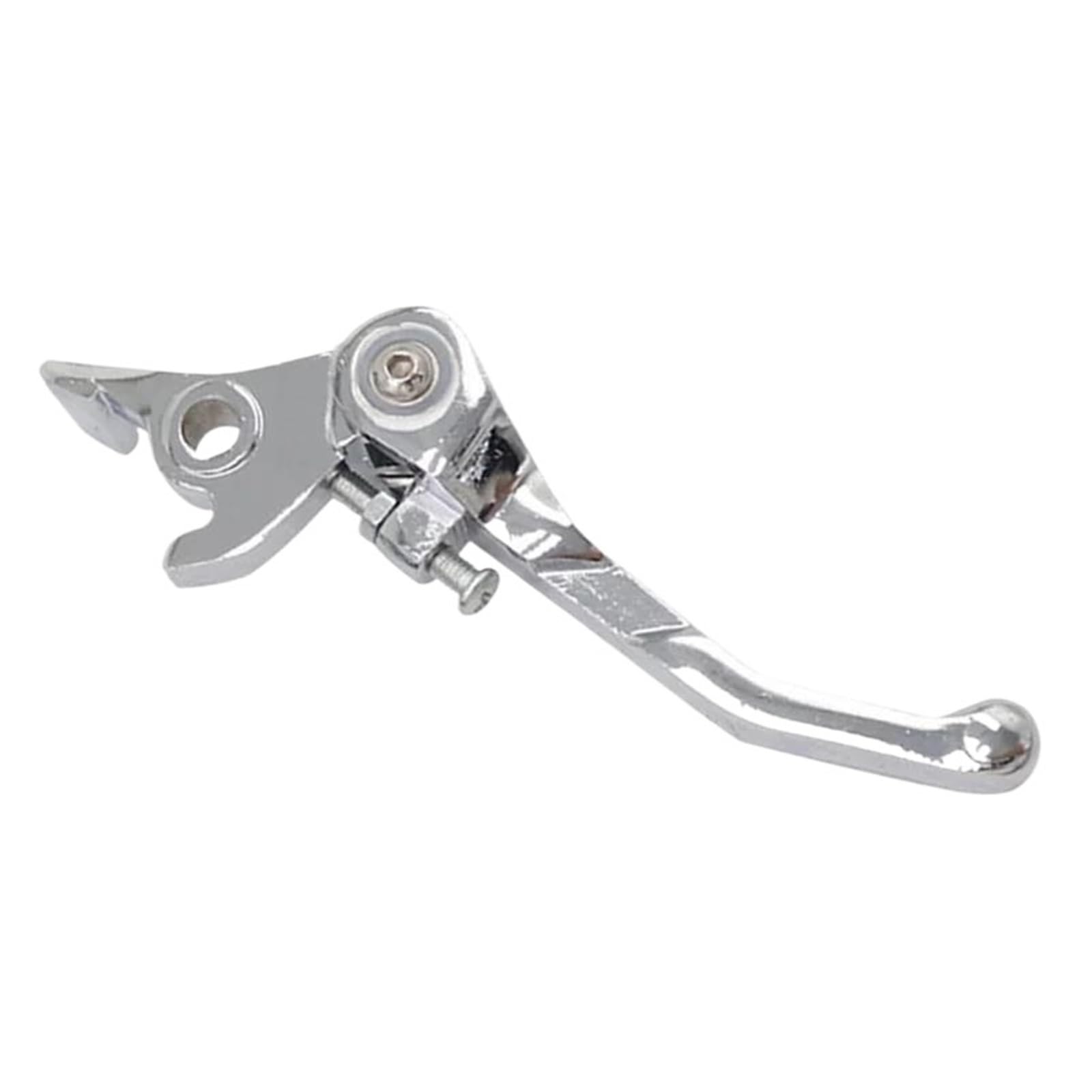 ETEKGVYVA Clutch Brake Lever Set Universal Folding Brake Clutch Lever Set Motorcycle 50cc 110cc 125cc 140cc 160cc 200cc(Silvery Brake Lever)