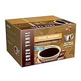 Caza Trail Coffee Pods, Creamy Hazelnut, Single Serve (Pack of 100) (Packaging May Vary)