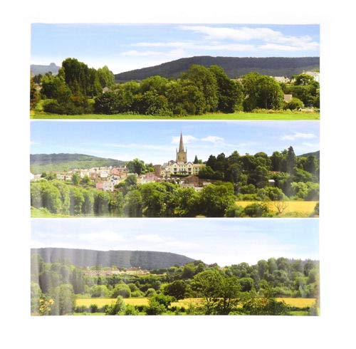 Gaugemaster GM708 Pretty British Town Large Photo Backscene (2744x304mm) Cover