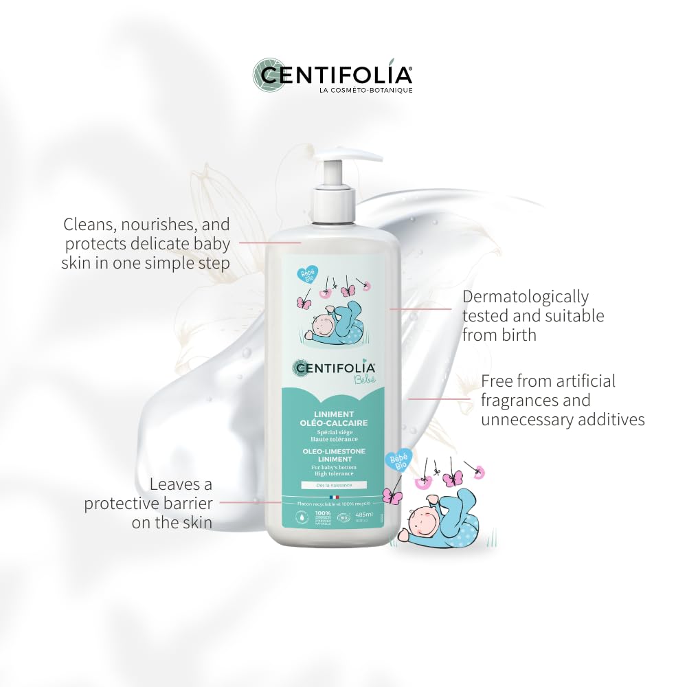 Lociones marca Centifolia. Modelo Liniment oléo calcaire - 485 ml
