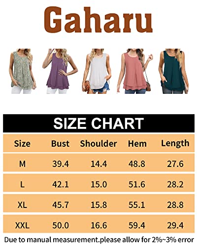 Gaharu Sleeveless Tops For Women Dressy Work Scoop Neck Sleeveless Tank Tops Summer Flowy Shirts Loose Fit Tunic Top For Leggings Ladies Cool Lining Business Tops Purple Going Out Tops For Women,Xxl #TOP6