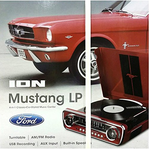 JISAM TRADE ION phonographes Turn Table 1965 Classic Car-Styled Ford Mustang Design Master LP 4-in-1 Music Center avec… - Les Beatles, Paul McCartney, John Lennon, RIngo Starr, George Harrison JISAM TRADE ION phonographes Turn Table 1965 Classic Car-Styled Ford Mustang Design Master LP 4-in-1 Music Center avec… – Image 5
