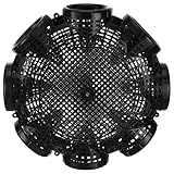 CALLARON Cesta para Atrapar Anguilas y Camarones, Red de Pesca Resistente para Agua Dulce y Salada, Trampa para Cangrejos de Río, Cesta de Plástico Práctica Pesca al Aire Libre