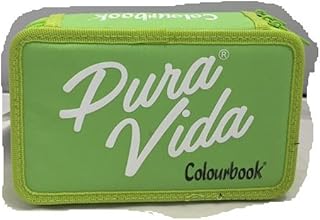 astuccio 3 zip colorbook vida pura verde completo