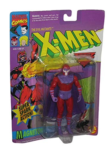 Toy Biz Marvel The Uncanny X Men Magneto (Super Spark) Action Figure 5.25 Inches