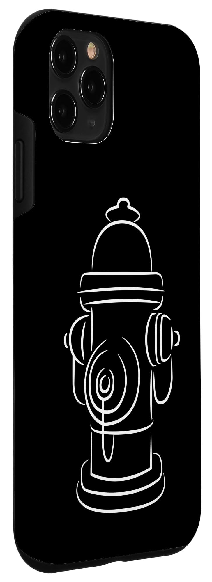 Fire Hydrant Drawing Volunteer Firefighter Fire Department Case for iPhone 11 Pro - Image 3