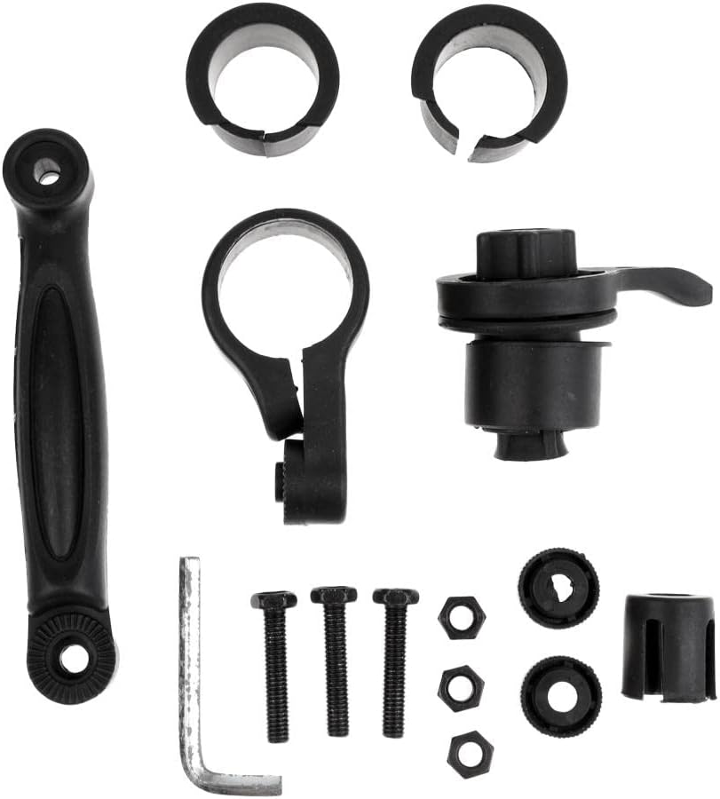 Dirt- Mountain Bike Mud Guard Set | Plastic | Easy Install & | Keep Bike Dryer and Cleaner | Front & Rear Fenders |All-Weather ion