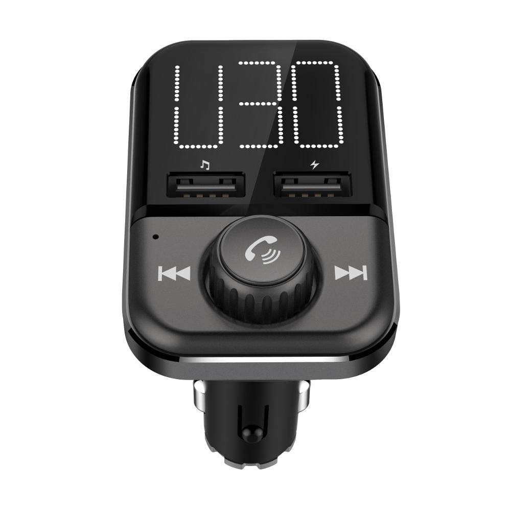 Quelima Bt72 Color Screen Screen Bluetooth MP3 Car Transmetteur FM Voiture Bluetooth QC3.0 Handsfree Charge Rapide