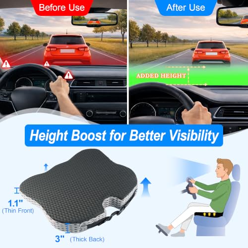 MAXPHENIX Wedge Driver Seat Cushion