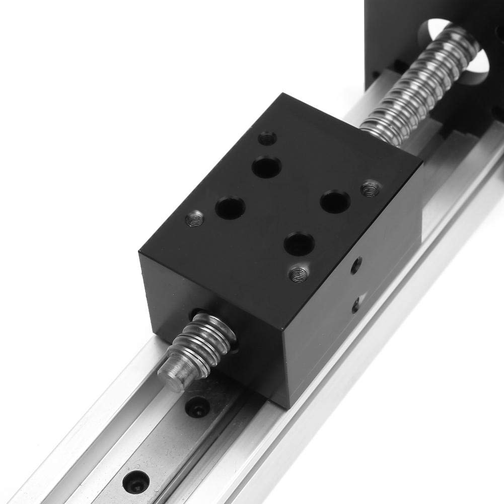Schiebetisch NEMA 23, Lineartisch mit Kugelumlaufspindel Präzisions-Schiebetisch, 150 mm Hub, Lineartisch für NEMA 23-Motor