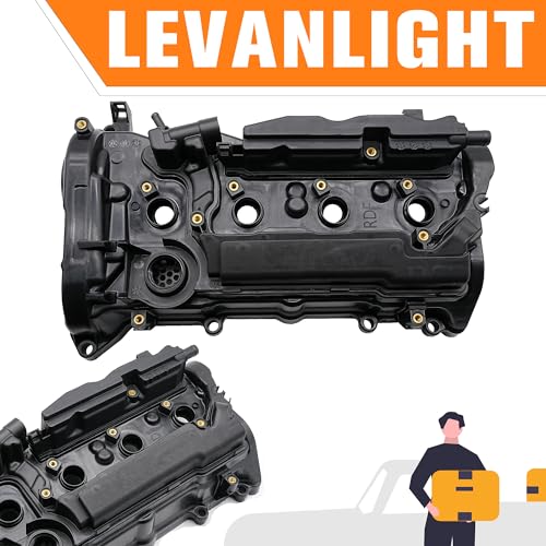 Image of Engine Valve Cover with Gasket Compatible with Honda CR-V 2015-2019,for Accord 2.4L 2013-2017.Replace#12310-RDF-A01, 12310RDFA01.