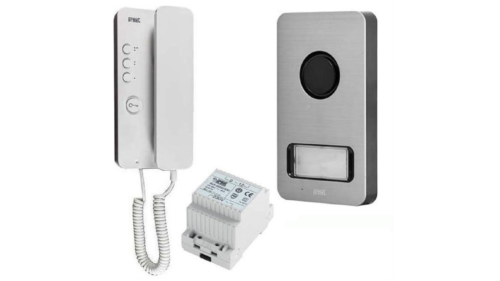 URMET Con cavo 1122/​601 KIT CITOFONICO 4+​N MONO E BIFAMILIARE