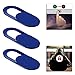Ociodual 3 Cache Webcam Autocollant Coulissant Couverture Ultrafin Protection Anti Espion Bleu pour Web Caméra Ordinateur