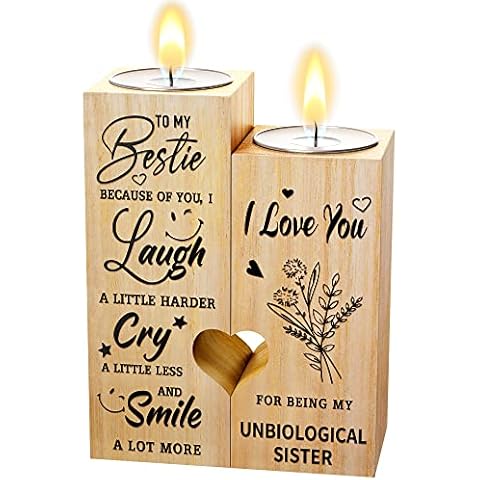 Heart-Shaped Double-Sided Candle Holders Cover