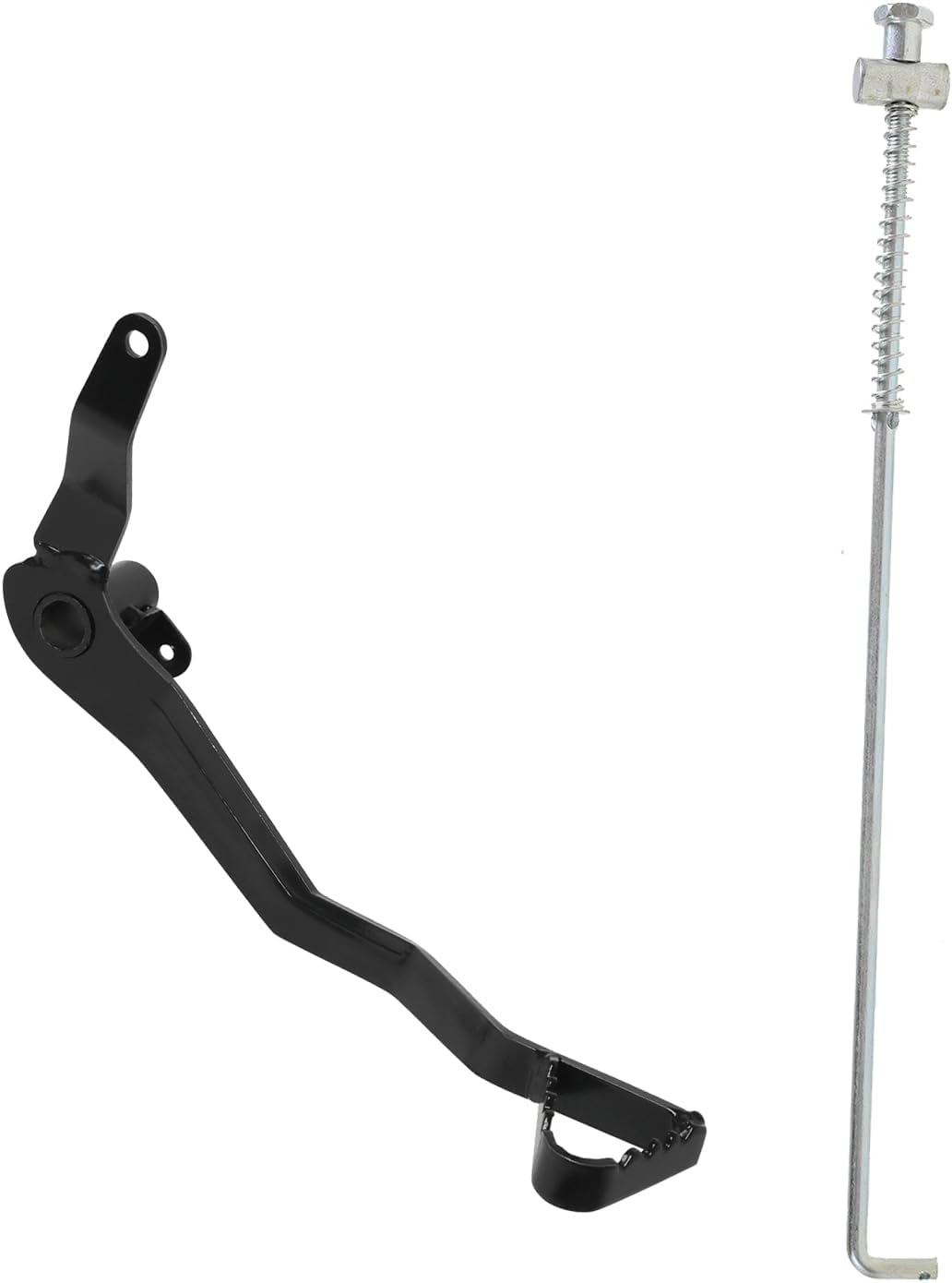 Pit Dirt Bike Brake Pedal Rear Hydraulic Brake Lever Pedal and Spring with Drum Brake Rod for CRF50 XR50 Apollo XR/CRF50 TTR50 PW50 Pit Dirt Bike 50cc 70cc 90cc 110cc 125cc 150cc