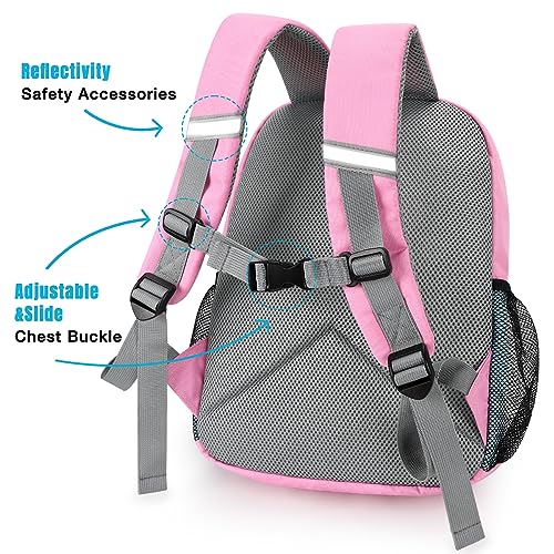 Image of STEAMEDBUN Kids Backpack for Girls,Kindergarten Backpack for Toddler Girls Age 3-6