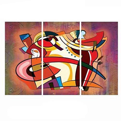 Abstract Art Canvas Wall Art, 12x24 inch Canvas Mural, Canvas Wall