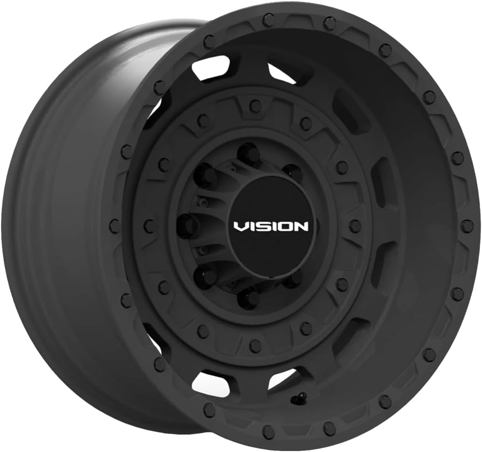 Vision 403 Tactical 20x9.5 8x6.5" -18mm Satin Black Wheel Rim 20" Inch