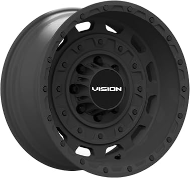 Vision 403 TACTICAL Custom Wheel - 18x9.5,18 Offset, 8x170 Bolt Pattern, 125.2mm Hub - Satin Black Rim
