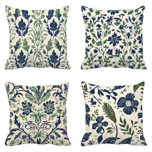 Housse coussin 50x50 marine imperméable pour canapé et fauteuil de balcon - 2