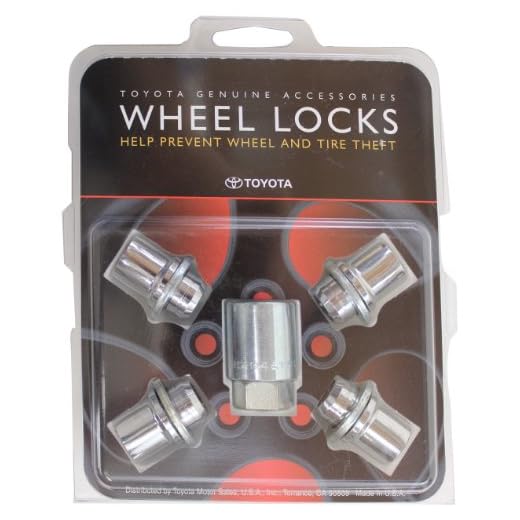 TOYOTA Genuine Accessories 00276-00900 Wheel Lock