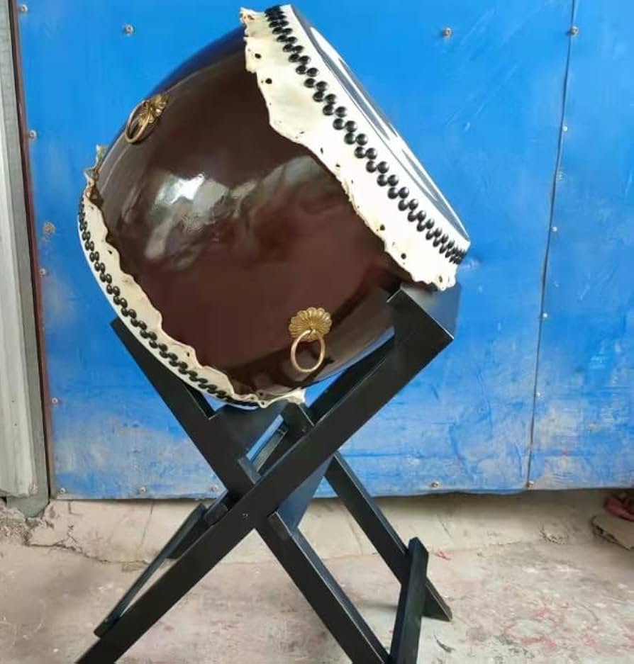 民芸品　楽器　太鼓 Amazon | 鬼太鼓 14インチ 日本式 中国の打楽器 | 太鼓 | 楽器