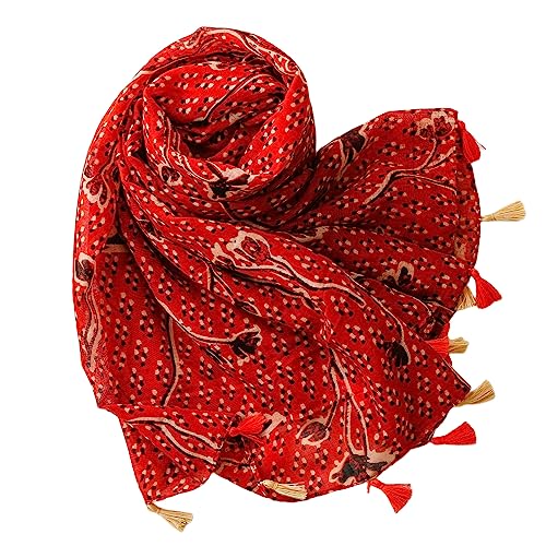Image of FAIRYGATE Scarves & Shawls for Women Fashion Oversize Blanket Scarf with Fringes XXL Scarf