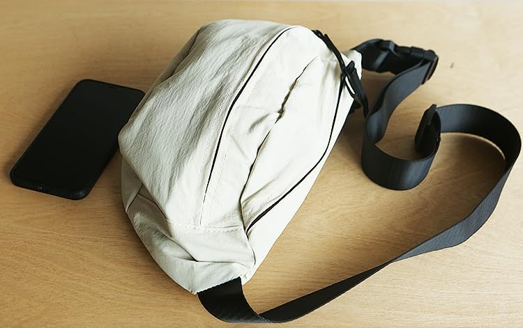 Large Capacity Nylon Women Sling Bags Girl Fanny Pack Crossbody Bag Men Shoulder Bag Unisex Classic Waist Packs Purse Hiking Chest Bag, Easy Carry Any Phone,Wallet - Image 2