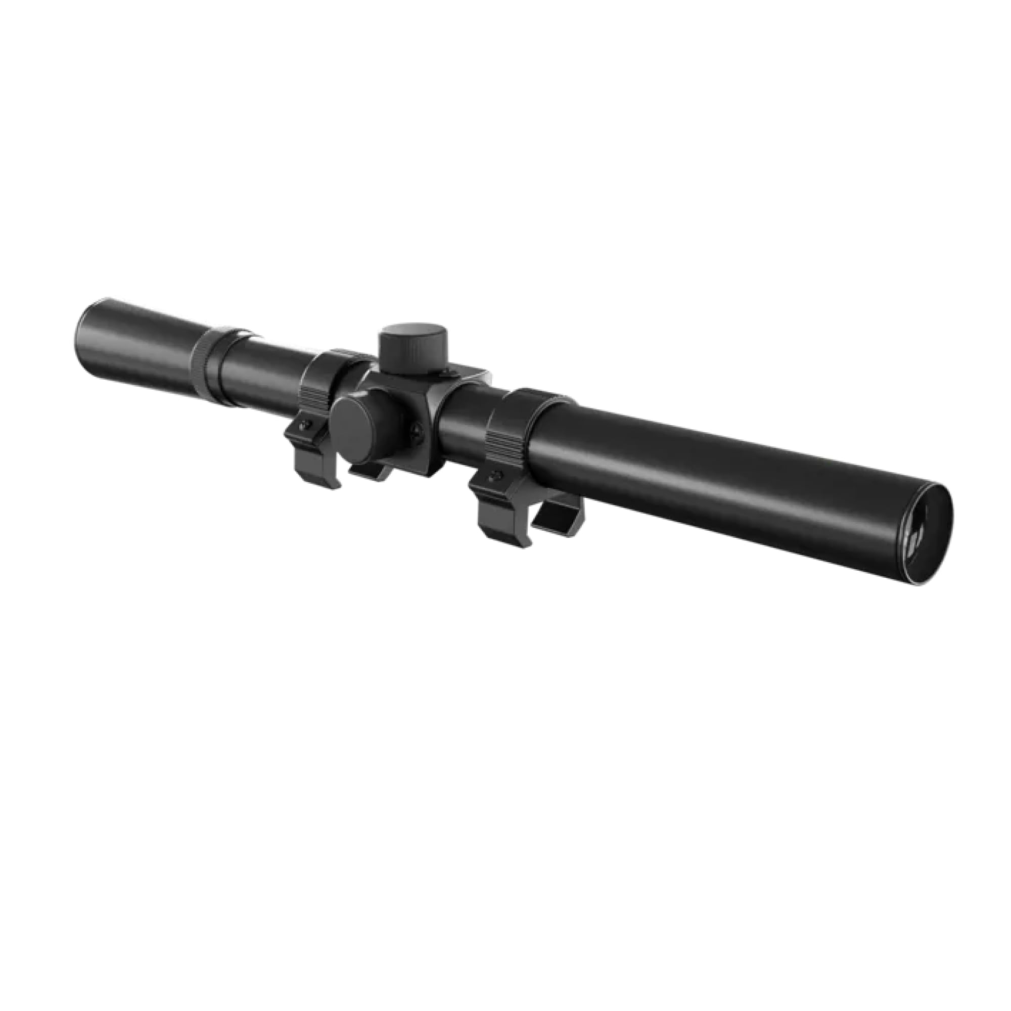 0410 Targetfinder 4x15mm Duplex Reticle Riflescope, Black